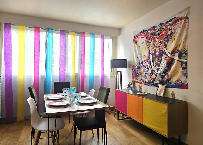 Apartmán Bollywood - 2 Ch. - Wifi - Centre-Ville - Spacieux