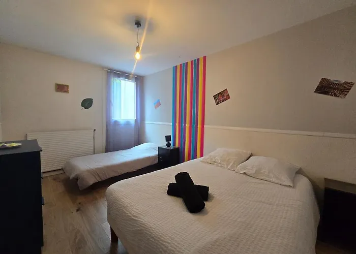 Bollywood - 2 Ch. - Wifi - Centre-Ville - Spacieux Apartmán Le Mans